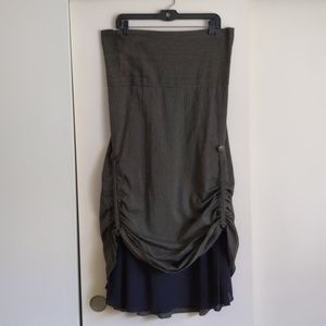 Steam punk style Skirt. 100% cotton. Med